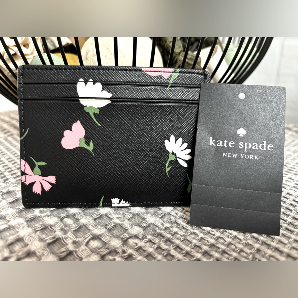 Kate Spade Madison Floral Card Holder - Picture 6 of 6